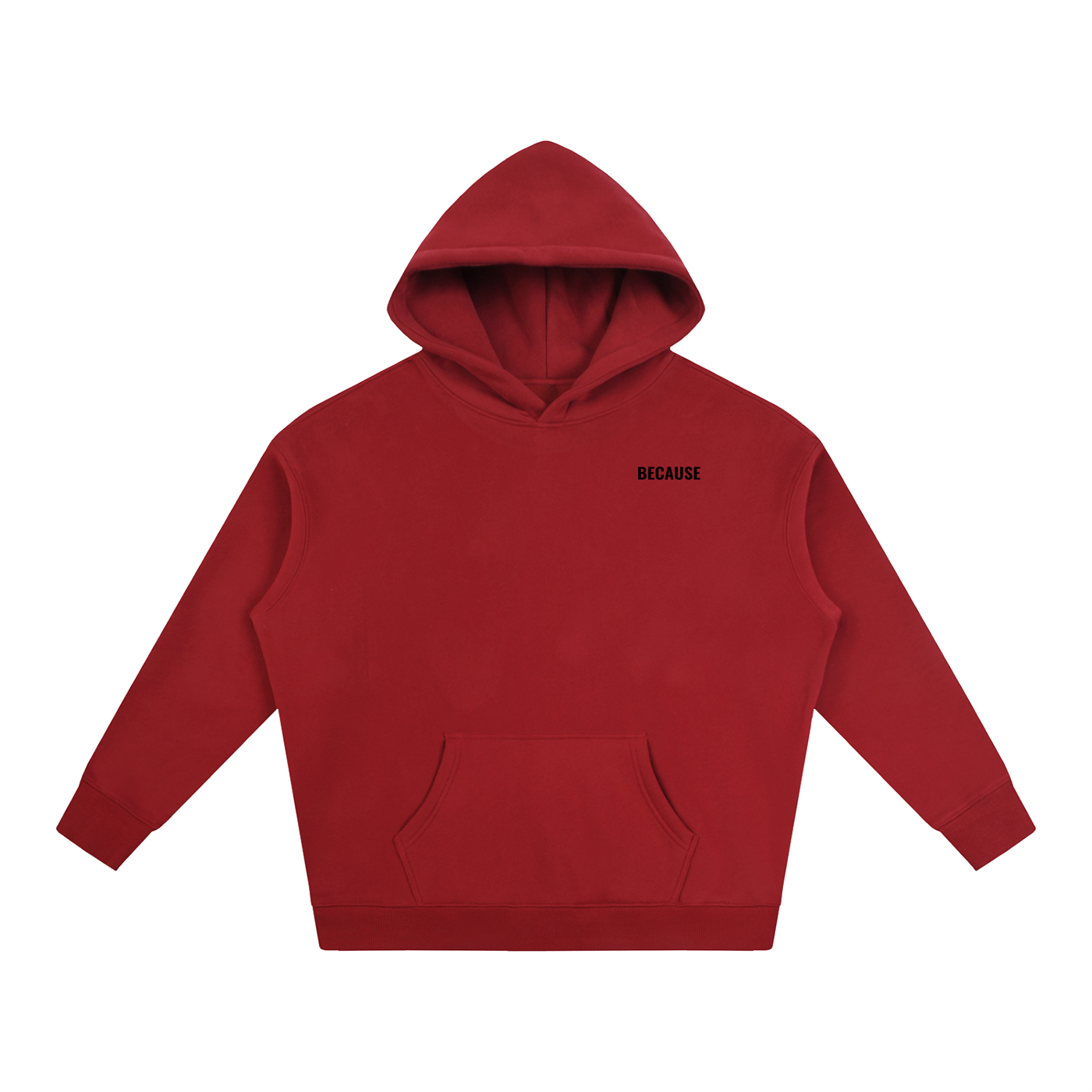 PORQUE AHORA NO. Sudadera con capucha | Oficial de BECAUSE