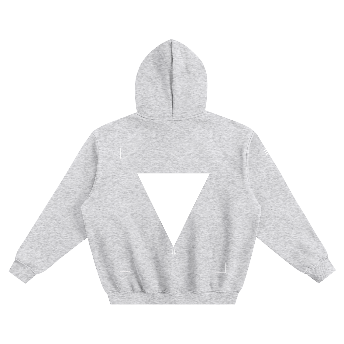 BECAUSE OUT. Sudadera ancha afelpada | BECAUSE Official