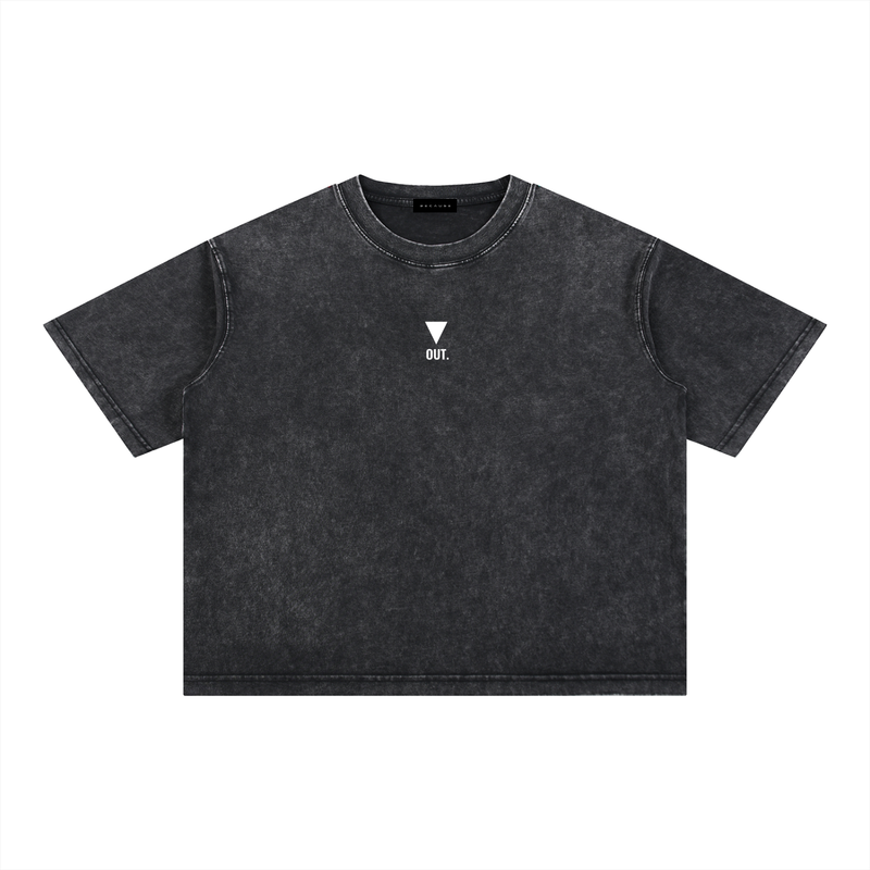 BECAUSE OUT. Camiseta | BECAUSE Oficial