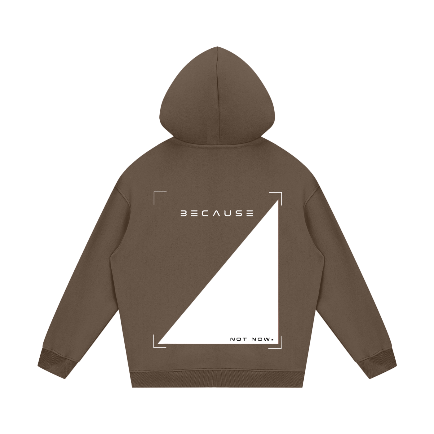 PORQUE NO AHORA. Sudadera con capucha | Oficial de BECAUSE