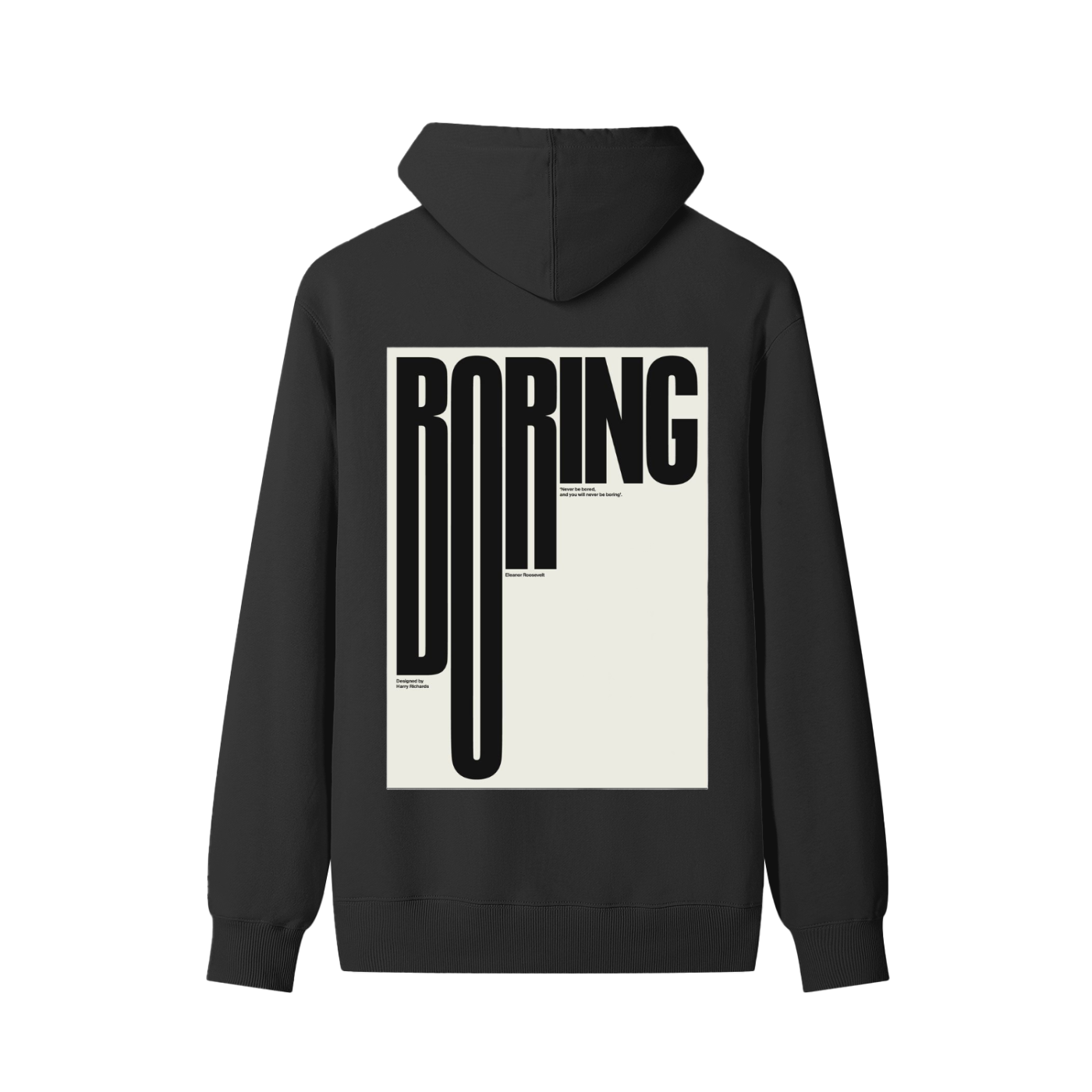 Sudadera con capucha PORQUE EL ICONO ABURRE | Oficial DE BECAUSE