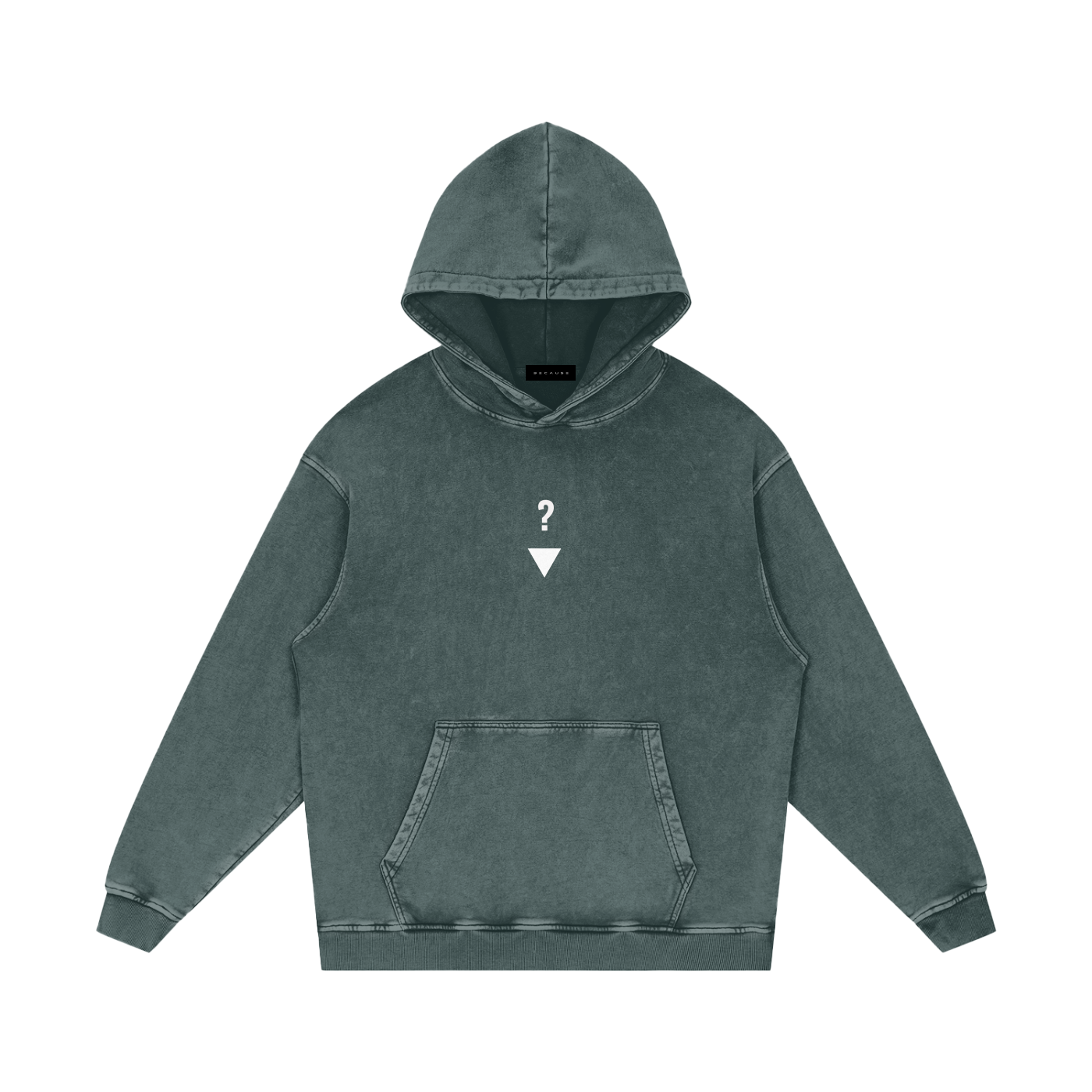 PORQUE AHORA NO. Sudadera con capucha | Oficial de BECAUSE