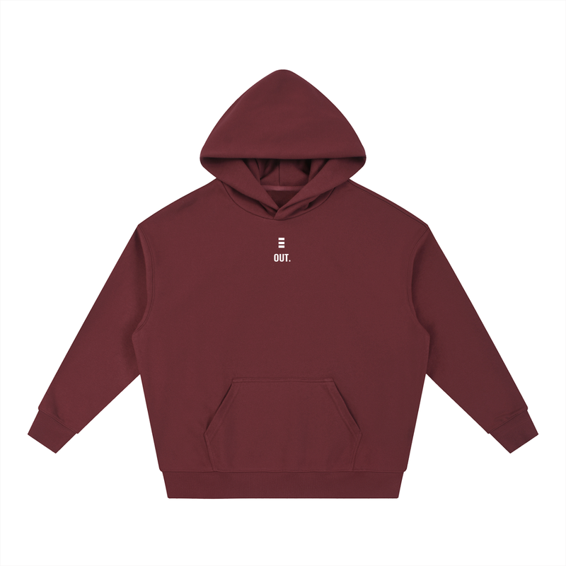 BECAUSE OUT. Sudadera con capucha | BECAUSE Oficial